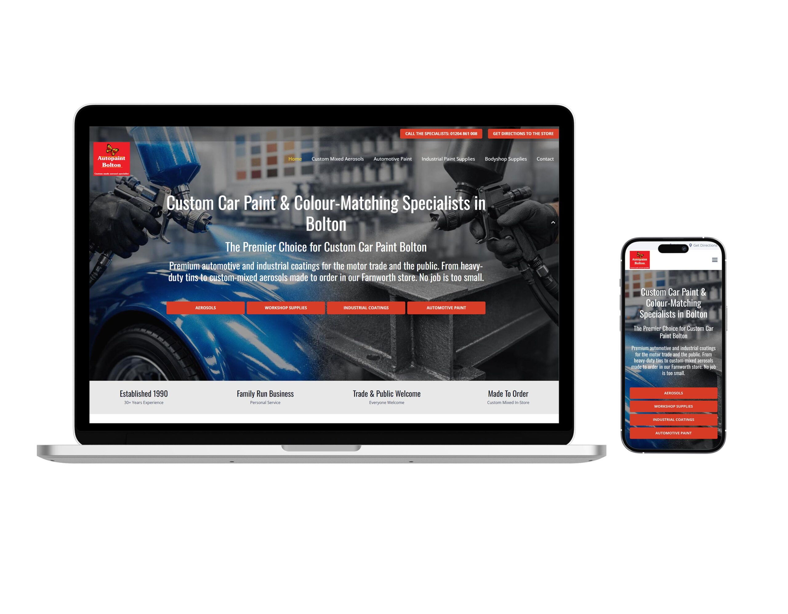 Paint Problems: Specialist Automotive Refinishing Website