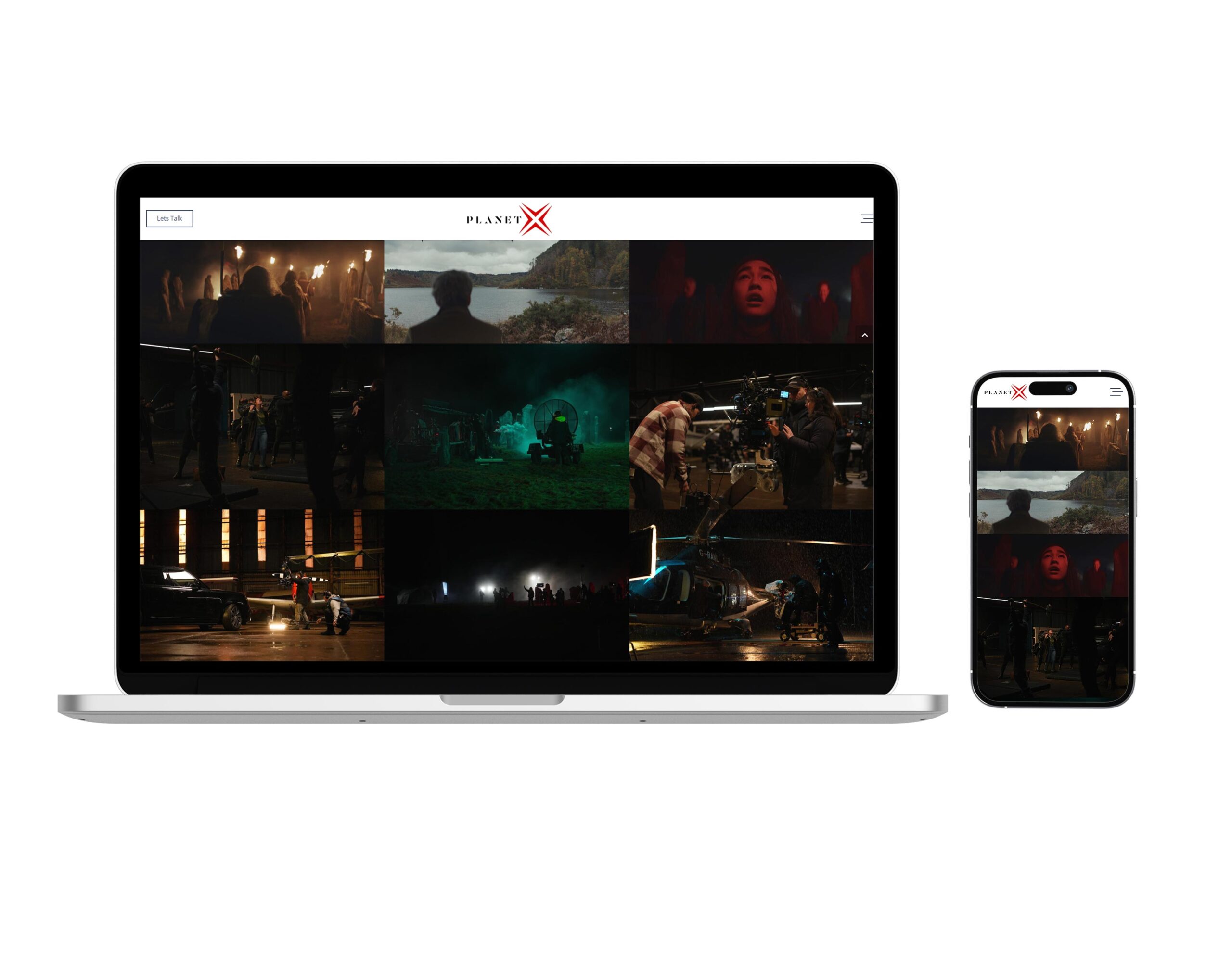 Planet X Films: Cinematic Portfolio & Media Rebrand